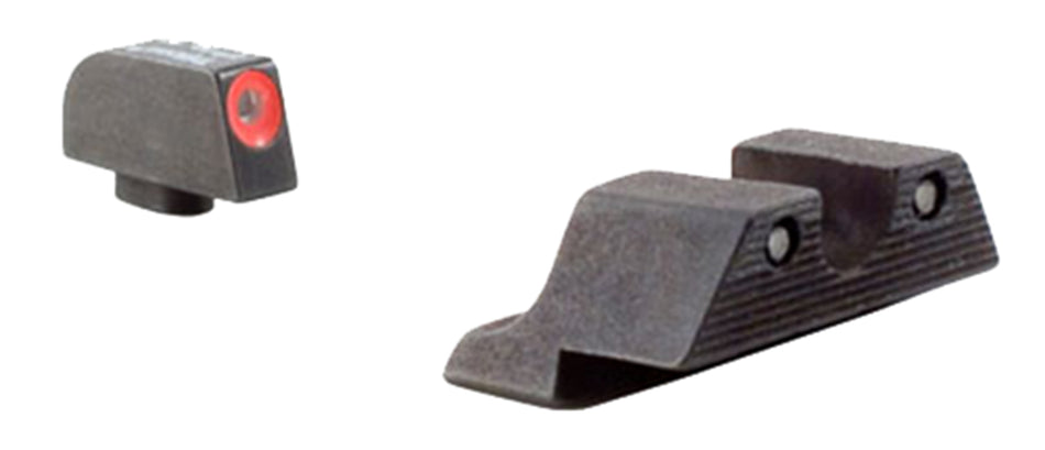 Trijicon HD Night Sights 600538 Orange Front/Black Rear - Glock 17/17L/19 Standard Frame