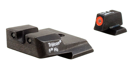 Trijicon HD Night Sights 600556 Orange Front/Black Rear - Smith & Wesson M&P and M&P M2.0