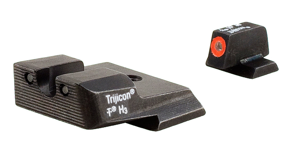 Trijicon HD Night Sights 600556 Orange Front/Black Rear - Smith & Wesson M&P and M&P M2.0