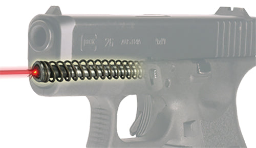 LaserMax Red Guide Rod Replacement Laser Sight for Glock 26 27 Gen 4 Black