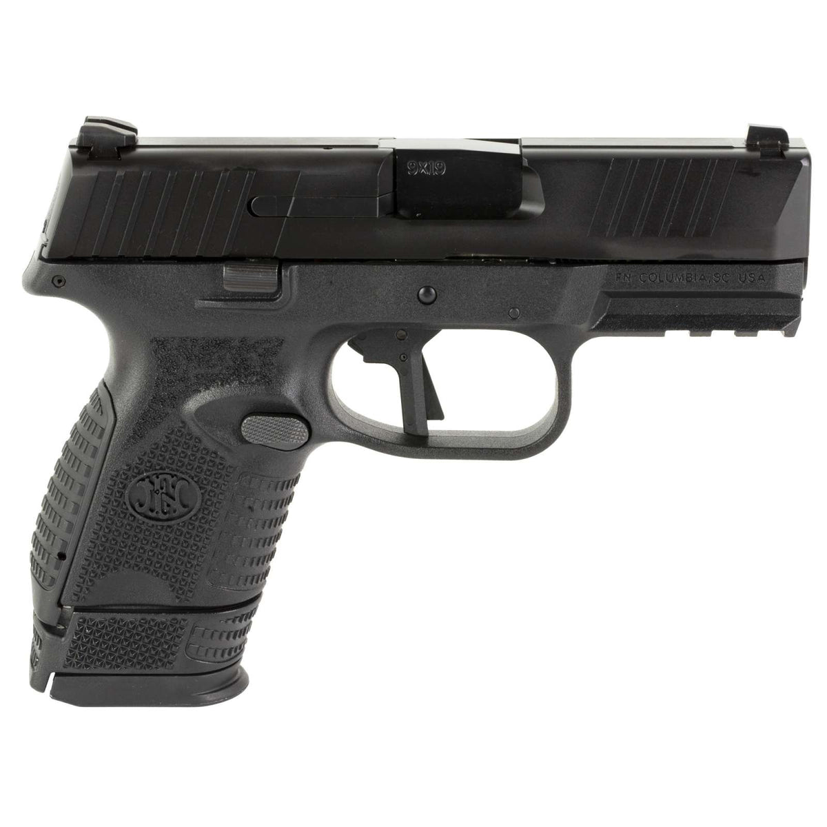 FN 509C Compact 9mm Pistol Bundle, Black, with 12-, 15-, and Three 24-Round Magazines