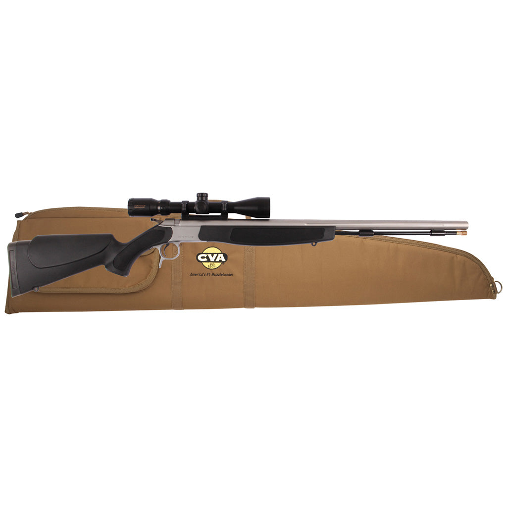 CVA Optima V2 Break-Action Muzzleloader .50 Caliber Stainless/Black KonusPro Scope Combo