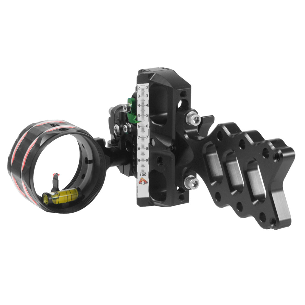 Axcel AccuHunter Single Pin Red .010 Archery Hunting Sight RH/LH