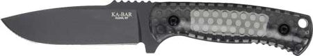 KA-BAR Les George Cool Name 4.25" Fixed Blade Drop Point Knife and Sheath
