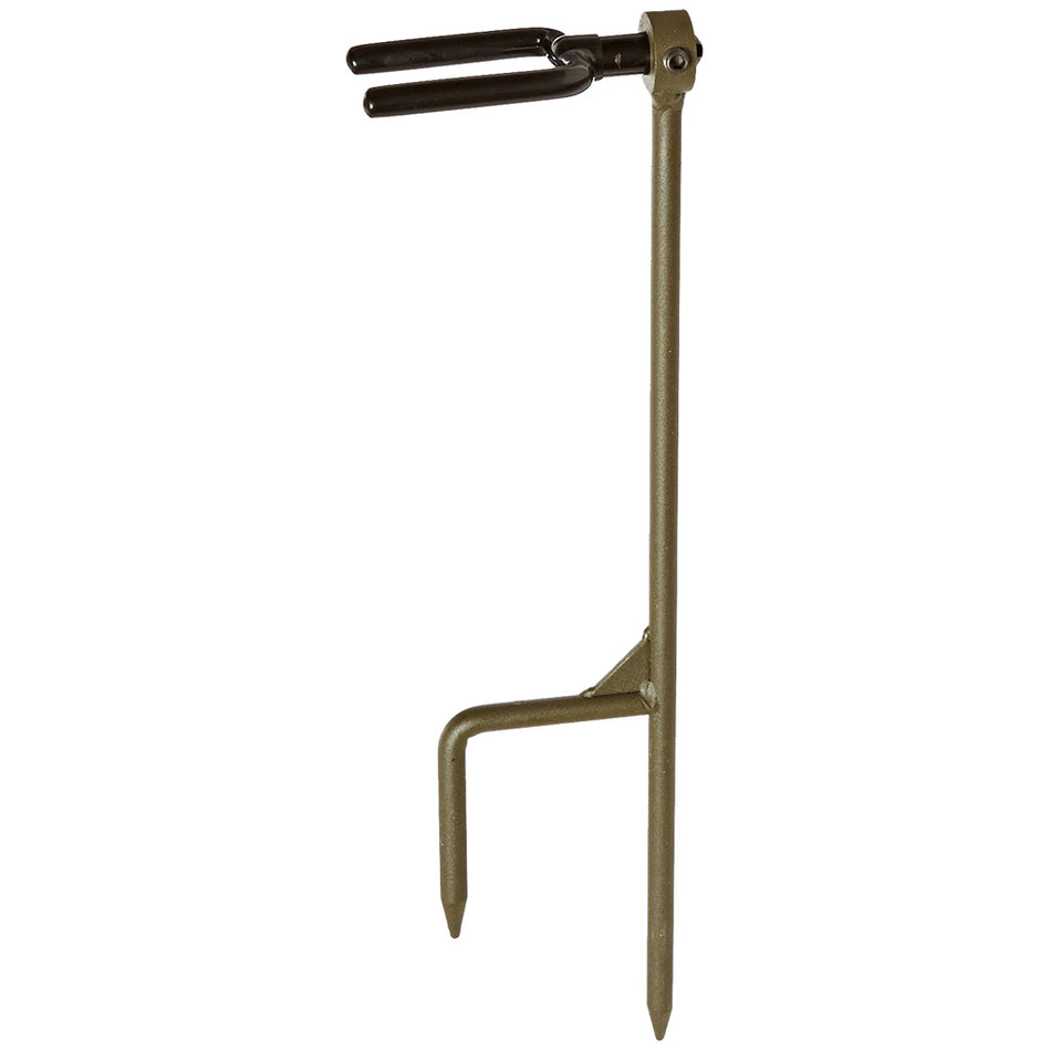 HME Archer Ground Stake Non-Slip Rubber Coated Bow Support