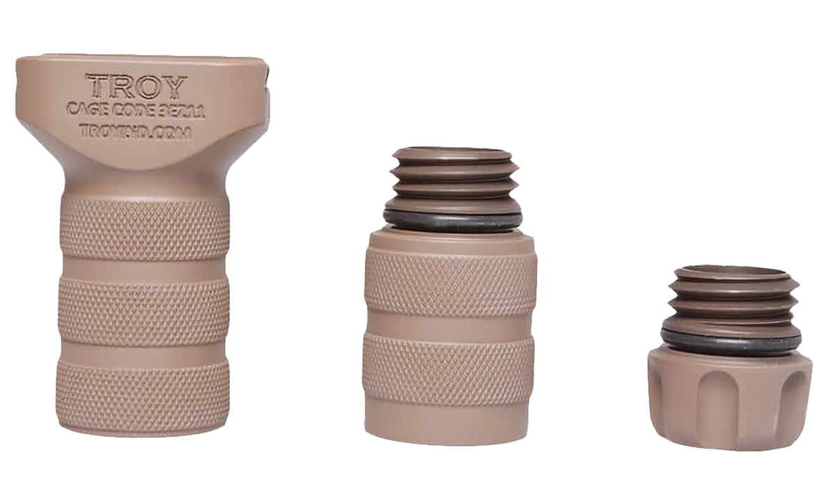 Troy Ind SGRITRGA0FT00 FDE Modular Combat Grip