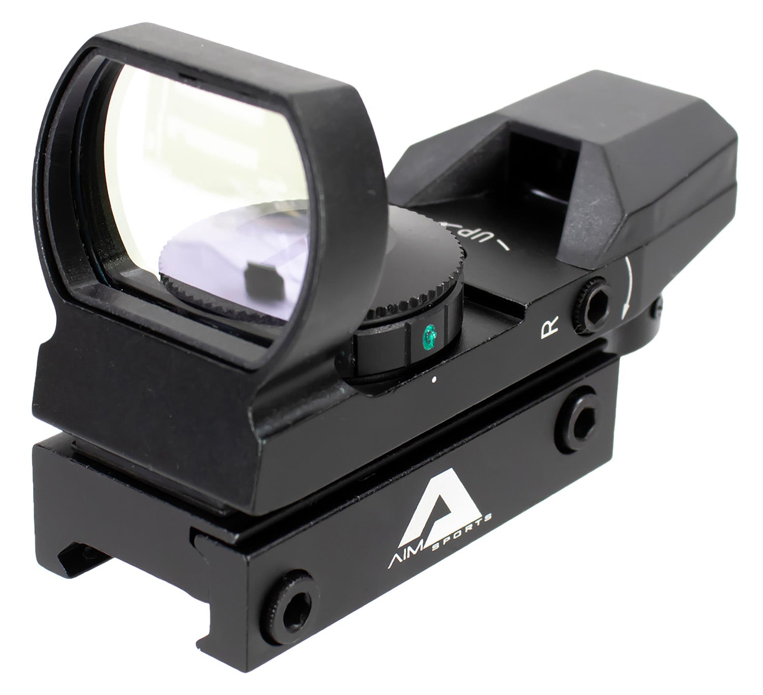 Aim Sports RT403 1x34mm Red/Green Multi-Reticle Classic Edition Reflex Sight Matte Black