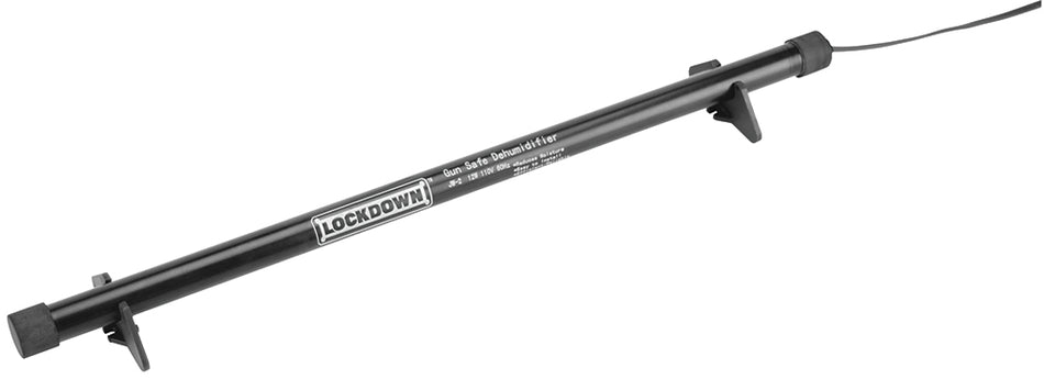 Lockdown 222010 Gun Safe Dehumidifier Rod 18 Inch 110 Volt Black