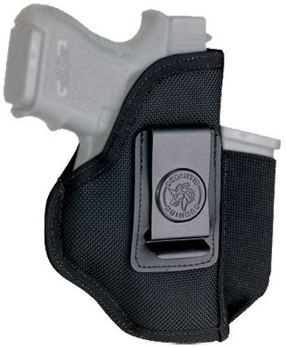 DeSantis Pro Stealth Ambidextrous IWB Nylon Holster with Belt Clip for Glock 26 and 27
