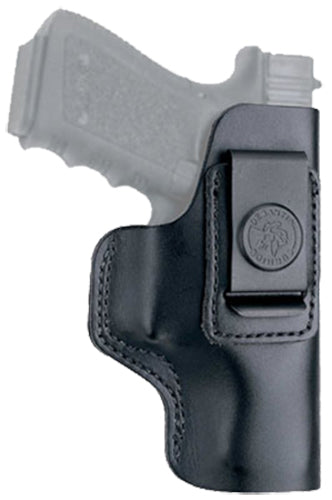 DeSantis Insider IWB Holster Black Leather Belt Loop Fits 1911/Colt Officer 3-3.5in Barrel RH