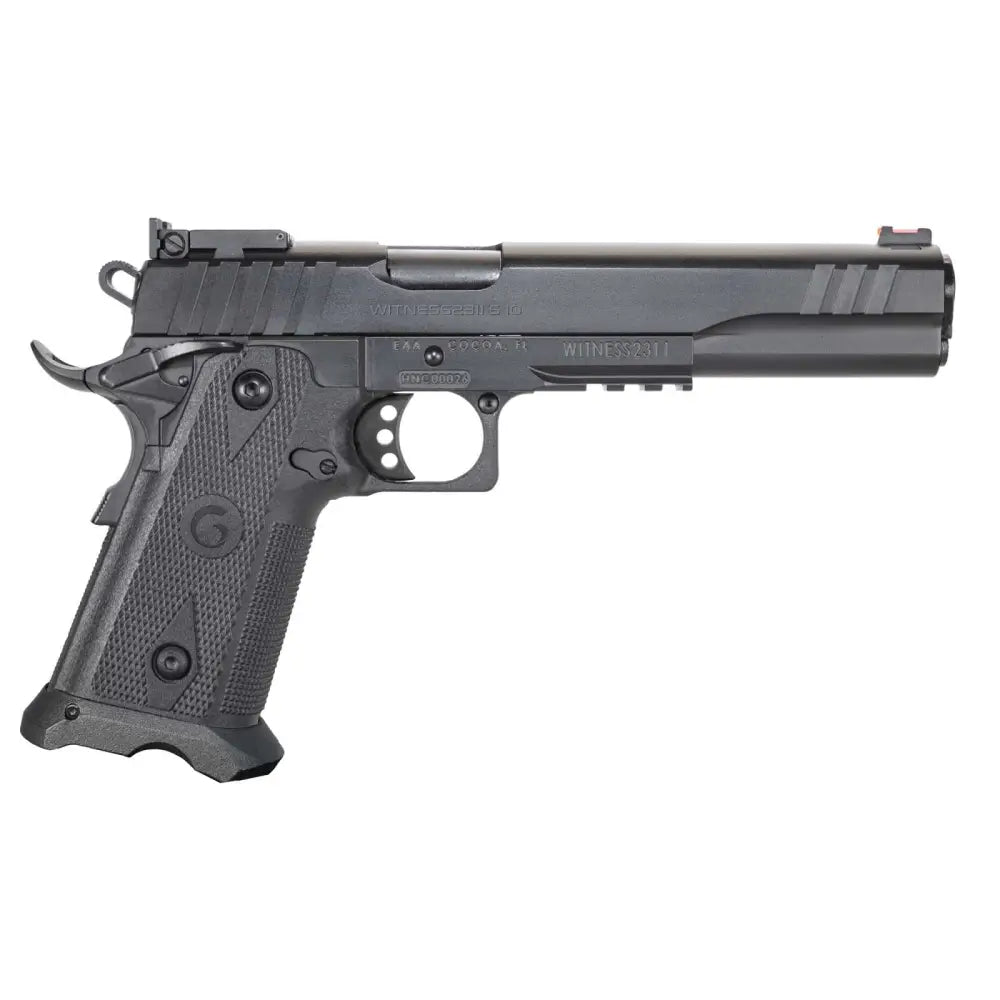 EAA Girsan Witness 2311 10mm 6" Hunter Pistol - Black Finish, 15-Round Capacity