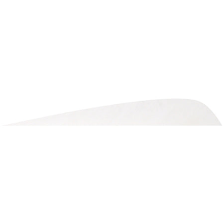 Gateway 4 in. RW White Parabolic Feathers 12 pk.