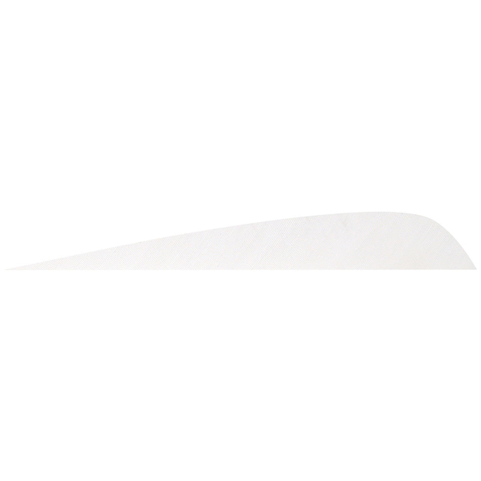 Gateway 4 in. RW White Parabolic Feathers 12 pk.