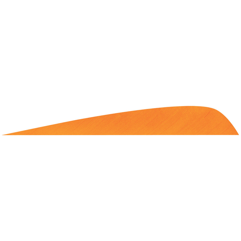 Gateway 4 in. RW Orange Parabolic Feathers 12 pk.