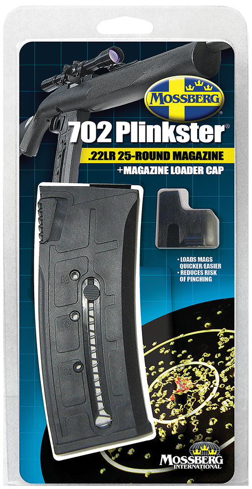 Mossberg 702 Plinkster 25-Round .22 LR Magazine Black Polymer