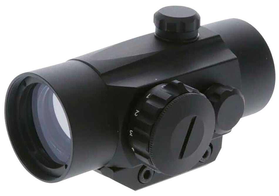 TruGlo Traditional Red Dot Sight 1x30mm 5 MOA Weaver Mount Black