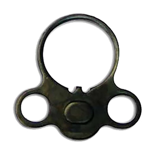ProMag PM140A Ambidextrous Dual Loop Single Point Sling Attachment Plate Black Oxide Carbon Steel
