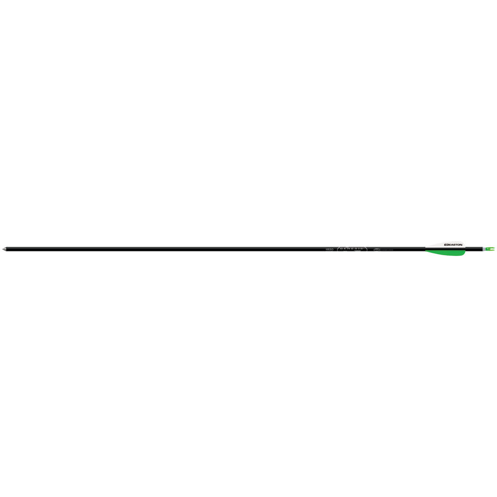 Easton Genesis Black 1820 NASP Approved Target Arrows 6 Pack