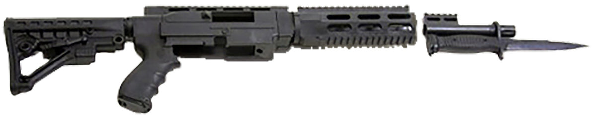 Archangel AA556R Black Synthetic 6-Position AR-15 Style Conversion Stock for Ruger 10/22