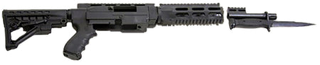 Archangel AA556R Black Synthetic 6-Position AR-15 Style Conversion Stock for Ruger 10/22