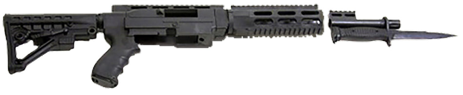 Archangel AA556R Black Synthetic 6-Position AR-15 Style Conversion Stock for Ruger 10/22