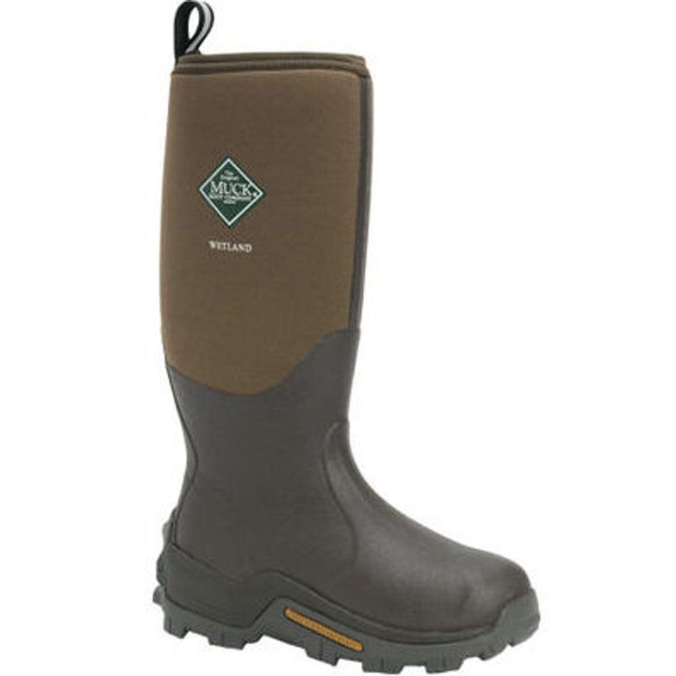 Muck Wetland Boot 100% Waterproof Hunting Boot Tan Sz 12