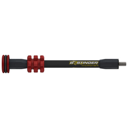 Bee Stinger MicroHex 8 in. Red Bow Stabilizer