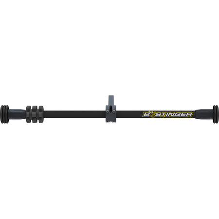 Bee Stinger MicroHex 15 in. Matte Black Counter Slide Bow Stabilizer
