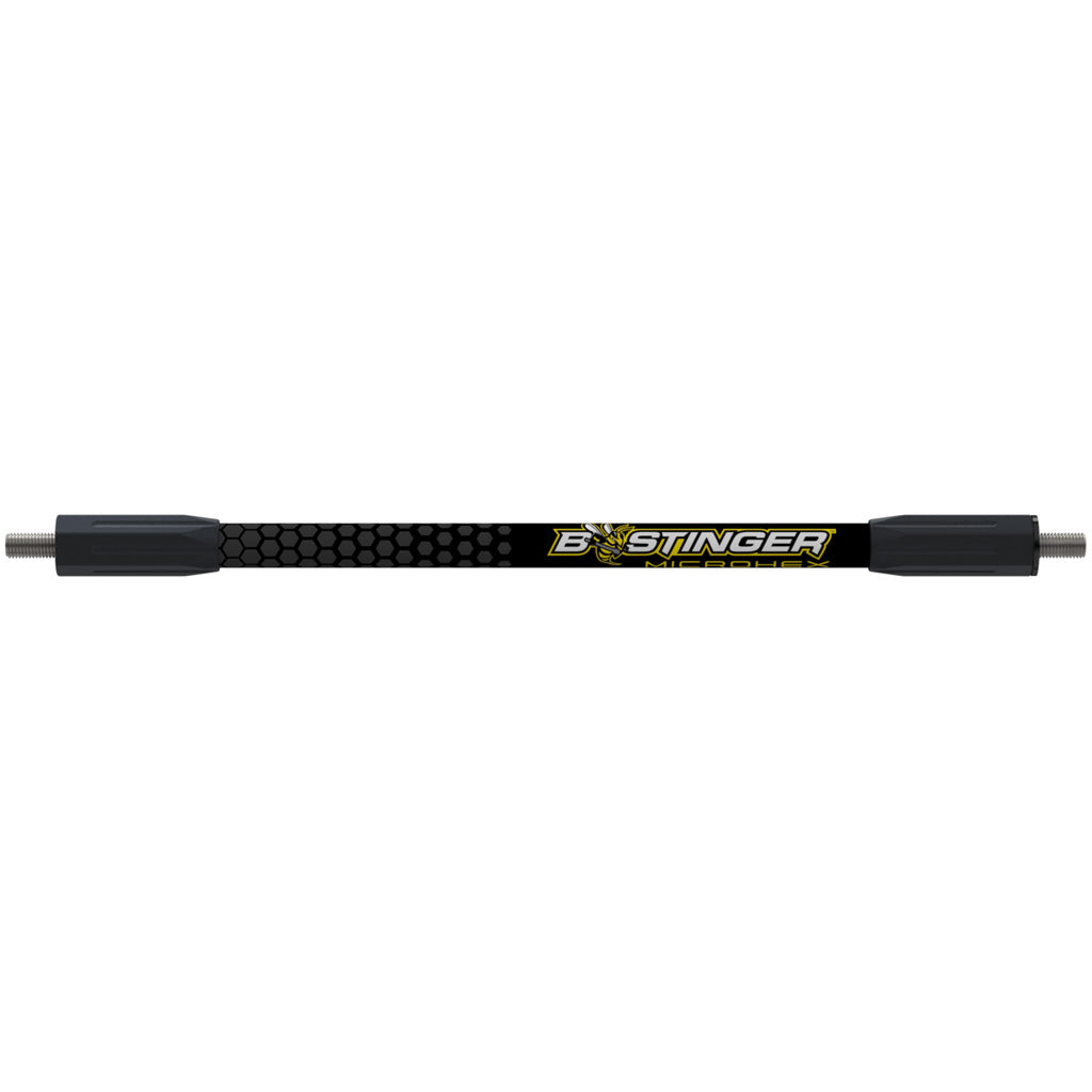 Bee Stinger MicroHex 12 in. Blackout V-Bar Stabilizer with Countervail Technology