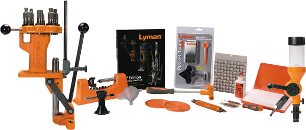 Lyman All American 8 Turret Reloading Kit Brass Smith