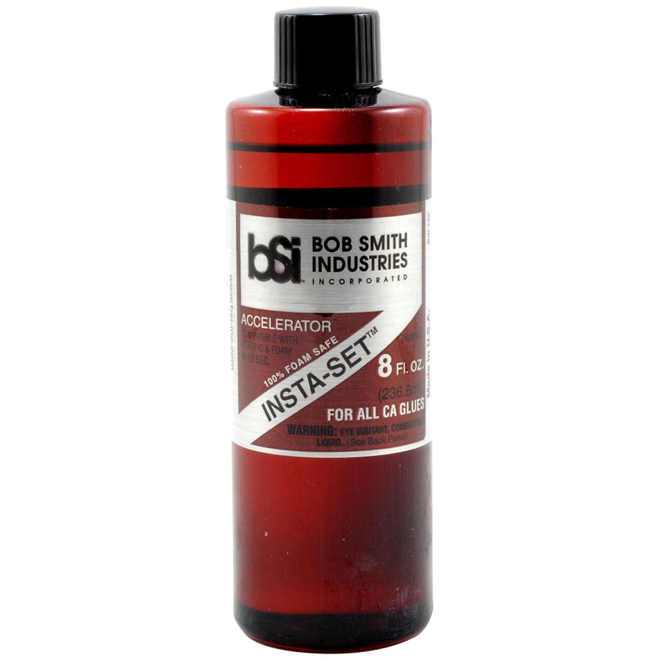 Bob Smith Insta Set Cyanoacrylate Adhesive Accelerator 8 oz.