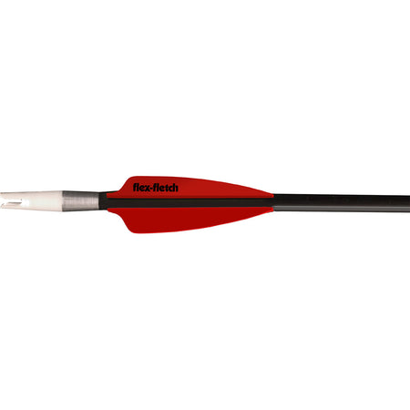 Flex Fletch FFP Red Shield Cut Fletching Vanes 3.6 in. 39-Pack