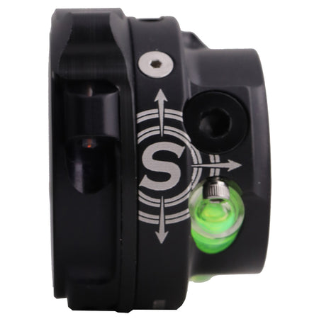 Shrewd Optum 35mm Black Archery Scope LH with Optum Ring System