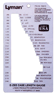 Lyman Metal Trim-to-Length Case Sorting Gauge