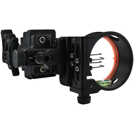 Dead Ringer Wheel Bow Sight 5 Pin .019 RH with Glowing Pin