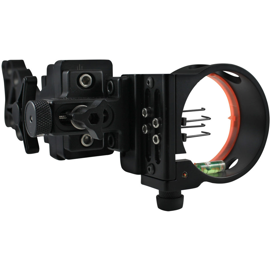 Dead Ringer Wheel Bow Sight 5 Pin .019 RH with Glowing Pin