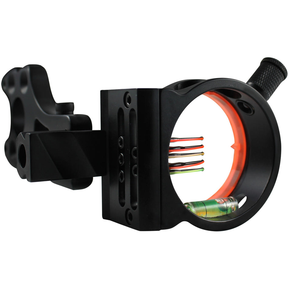 Dead Ringer Starvation Bead 5 Pin .029 RH Bow Sight with Level