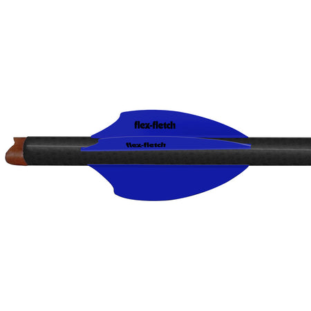 Flex Fletch SK2 2 in. Blue Vanes 100 pk.