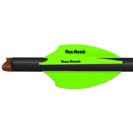 Flex Fletch SK2 2 in. Cosmic Green Vanes 100 pk.