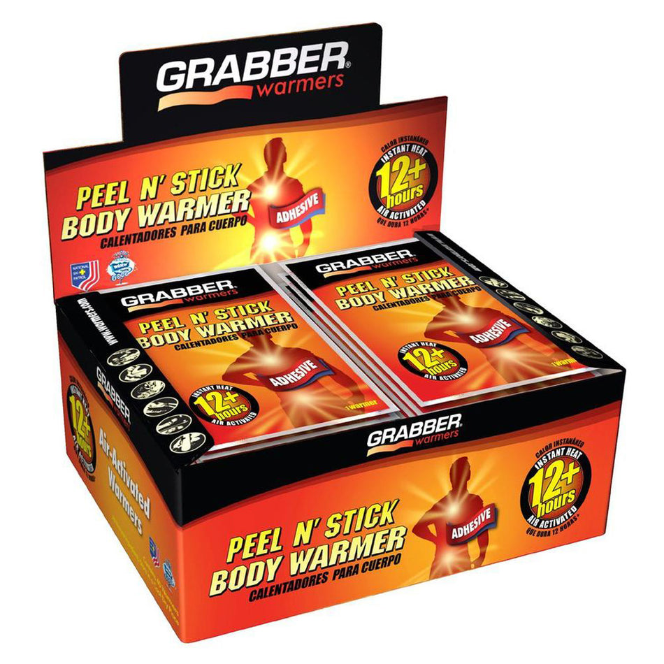 Grabber Body Warmers Adhesive 40-Pack Display