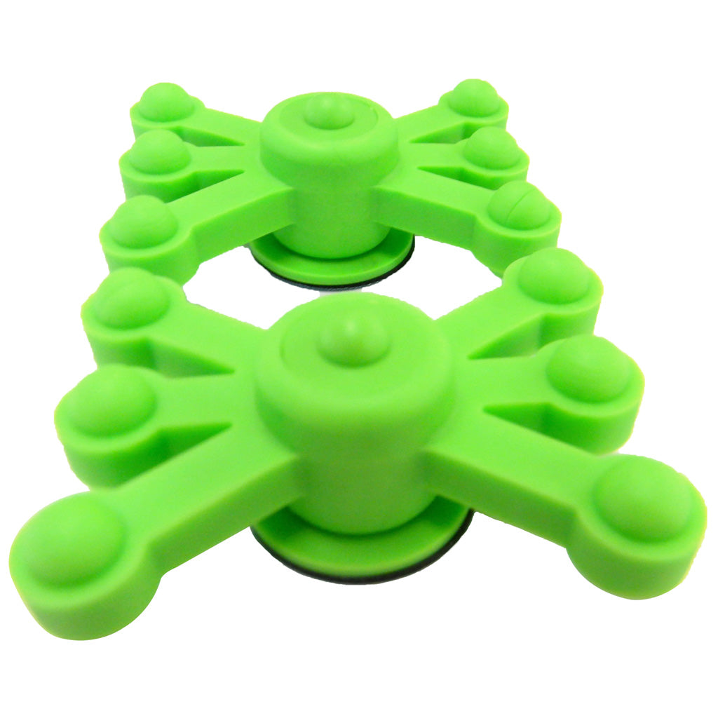 BowJax MonsterJax Limb Silencer Solid Neon Green 2 pk.