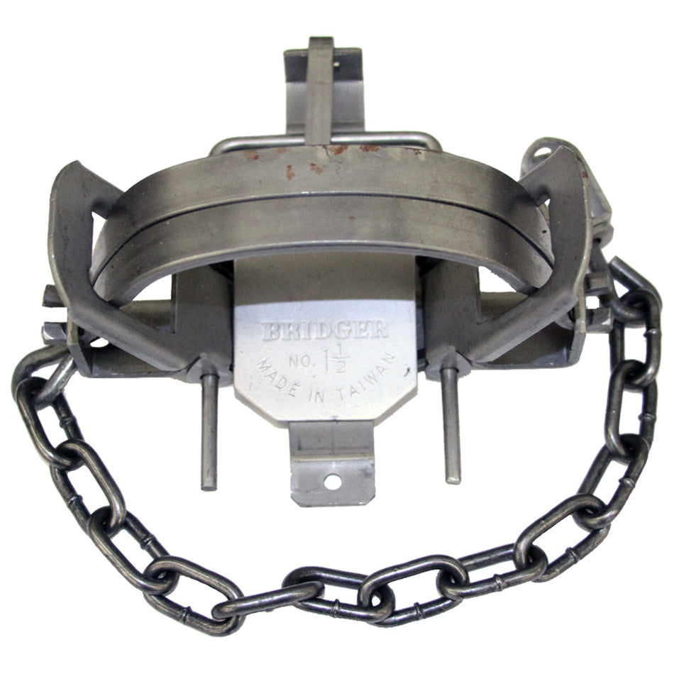 Bridger No. 1.5 Coil Trap with Machine Chain