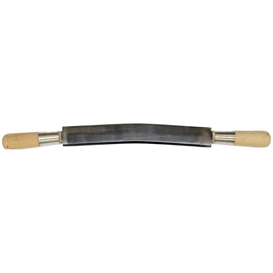 Minnesota Trapline 12 in. Two-Handle Fleshing Knife Steel Blade