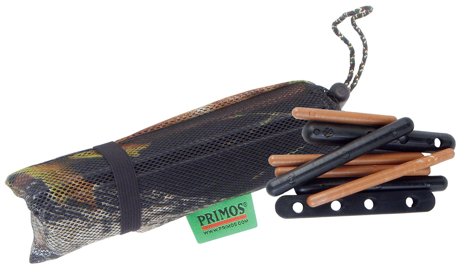 Primos Big Buck Bag 730 Deer Rattling System - Compact, Black/Brown Wood