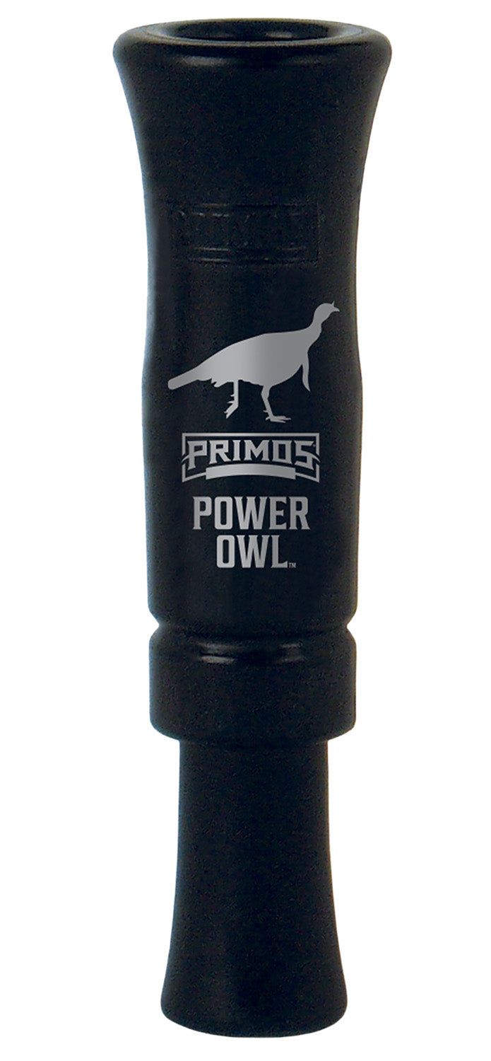 Primos Power Owl 331 Locator Call - Open Call, Barred Owl, Black Acrylic