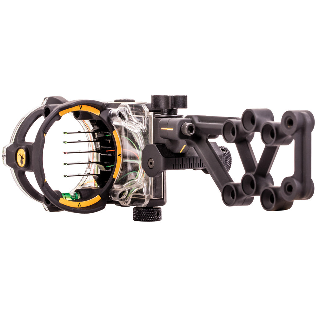 Trophy Ridge React H5 Black Left Hand 5-Pin .019 Sight