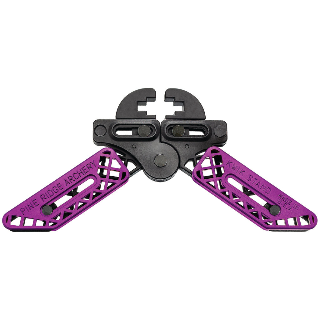 Pine Ridge Kwik Stand Purple/Black Bow Limb Support Stand