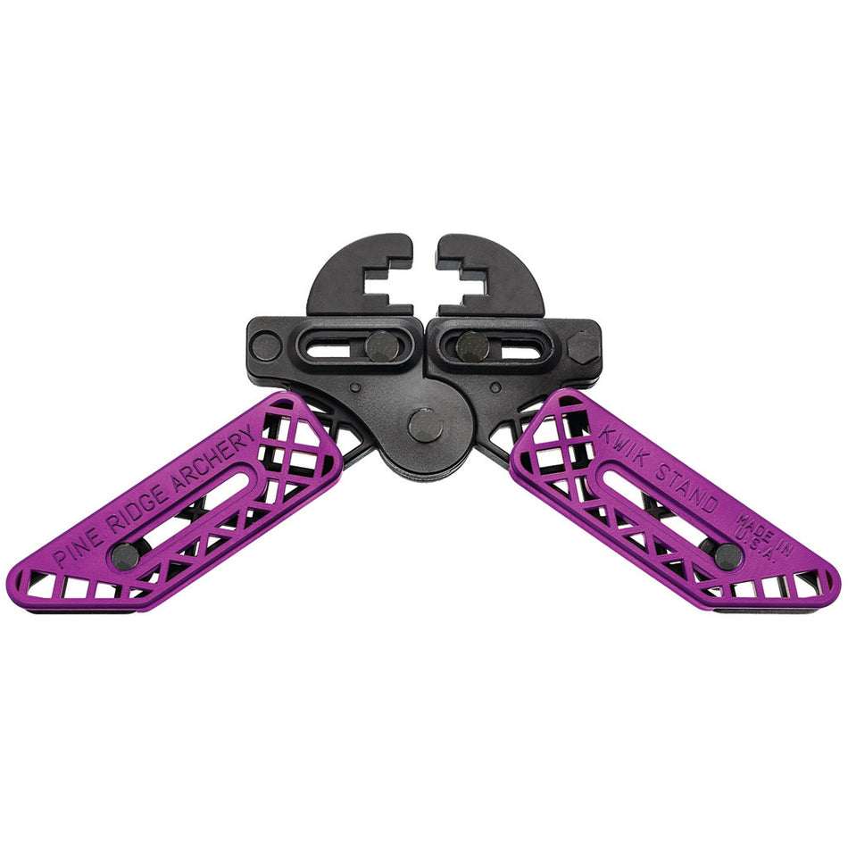Pine Ridge Kwik Stand Purple/Black Bow Limb Support Stand