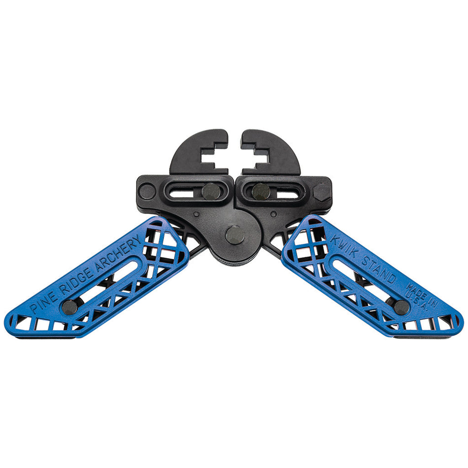 Pine Ridge Kwik Stand Blue/Black Bow Limb Support Stand