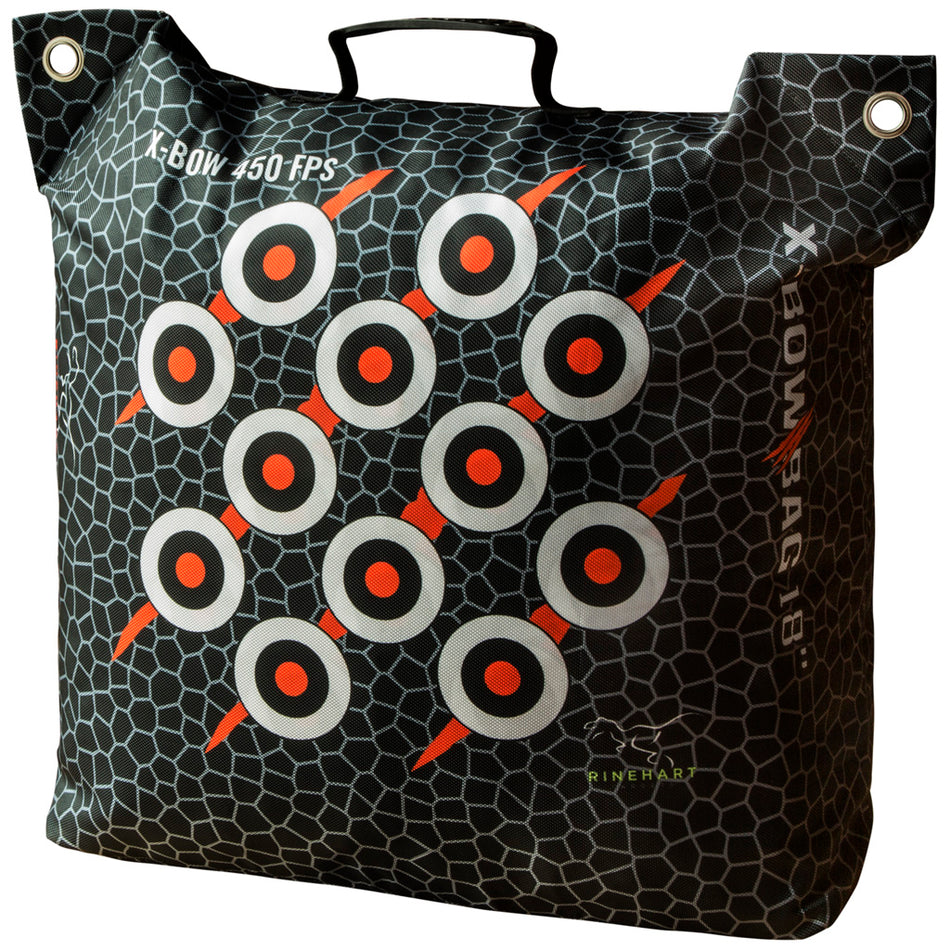 Rinehart Crossbow Bag Target - MOA Sight-In Grid